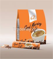 Q cafe Good Morning 3 in 1 Instant Coffee