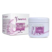 Elastin Cream 24H Moisturizing antiaging Sanawell
