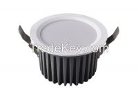 800lm - 900lm High Power Recessed Led Downlights 10w with Aluminum Housing