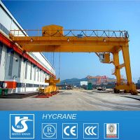 MH BMH MHL Model Electric Hoist Single Girder Gantry Crane