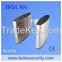 High speed glass flap turnstile gate, wing barrier gate turnstile