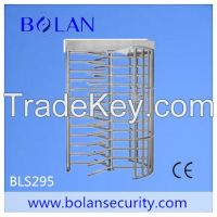 High security entrance access full height turnstile gate