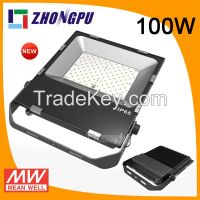 Zhongpu Slim IP65 SMD 100W LED Flood Light