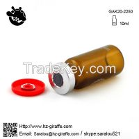 10ml amber glass vial for medical