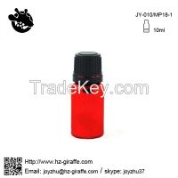 Skin care 10ml shiny red essential oil glass bottle