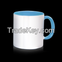 color inside mug with handle color