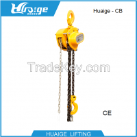 New Style CB Lifting Equipment Chain Block, Hand lifting Chain Hoist