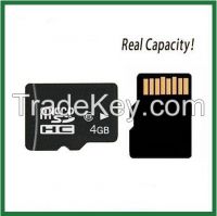 2015 real capacity micro sd card 4GB class 6