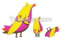 plastic usb flash disk,cartoon usb drive