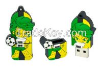 plastic usb flash disk,cartoon usb drive