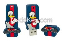 plastic usb flash disk,cartoon usb drive