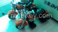 Children's electric music three-wheeled toy  motorcycles