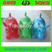 inflatable horse kid ride on animal inflatable toy