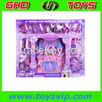Castle with Pricess and Prince, Furniture toy set