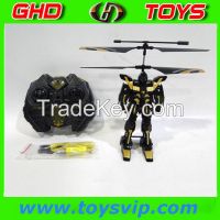 Rc flying robot toy battle rc helicopter