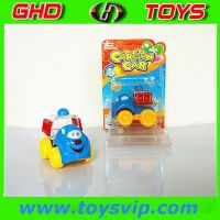 Pull back power Cartoon car Candy toys