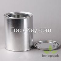 100ml round tin can with pry lid for paint usage/ paint can