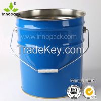 5 Gallon metal buckets for chemical use/paint pail