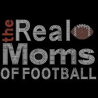 the real moms of football rhinestone transfers