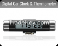 Digital Car Clock And Thermometer