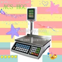 Digital Price Computing Scale with Pay Change Function and Large LCD Display (ACS-HGC)