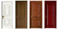 Interior Wooden Door Low Price Doors MDF Wood PVC Plastic WPC Door 2023 Latest Modern Design