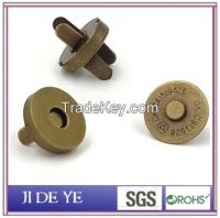 antiqueFactory price brass magnetic button