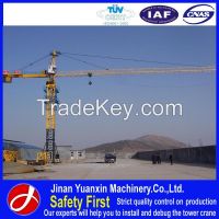 China good quality 4 tons YX50-5008A Single-gyration new tower crane