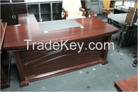 6 FT EXECUTIVE DIRECTOR TABLE WITH SIDE CUPBOARD & PEDESTAL