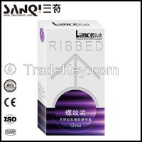 Natural latex sex condom China supplier