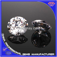 1.5mm Round Shape White Color Loose Cubic Zirconia Manufacturer
