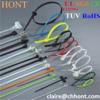 4 inch white Nylon Cable Ties with UL listed