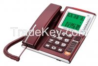 Regualr Caller ID ,big button corded big LED telephone