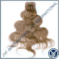 Clip In Hair Remy Hair 18" Body Wave Color 8# 85Gr Ful Head IN STOCK