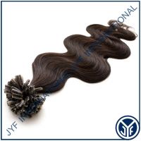 100 Pre Bonded  Remy Hair 18" Body Wave Color 1B# 0.5Gr  IN STOCK