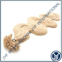 100 Pre Bonded  Remy Hair 18" Body Wave Color 613# 0.5Gr  IN STOCK