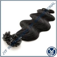 100 Pre Bonded  Remy Hair 18" Body Wave Color 1# 0.5Gr  IN STOCK