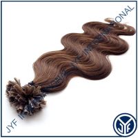 100 Pre Bonded  Remy Hair 18" Body Wave Color 4# 0.5Gr  IN STOCK