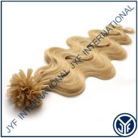 100 Pre Bonded  Remy Hair 18" Body Wave Color 24# 0.5Gr  IN STOCK