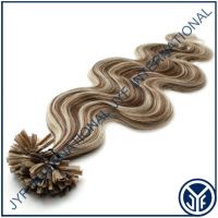 100 Pre Bonded  Remy Hair 18" Body Wave Color P4/22# 0.5Gr  IN STOCK