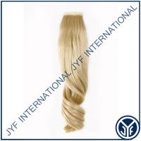 Ponytail Synthetic Or Human Hair Choose your color