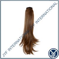 Ponytail Synthetic Or Human Hair Choose your color