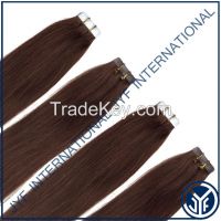 Tape Hair Remy Hair 18" Straight Color 4#