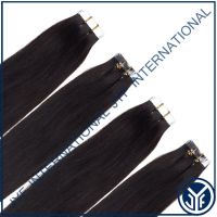 Tape Hair Remy Hair 18" Straight Color 1B#