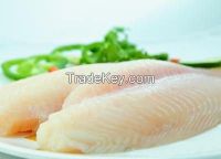 Pangasius fillet light yellow well trimmed. (Skinless, boneless, belly off, red meat off, fat off)