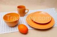16 pcs glazed dinnerware sets