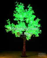 Outdoor Gingko tree lighting