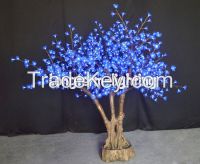 LED Bonsai Tree Light/Blossom Pre-Lit light/ Connectable Frosted Blue LED Lights