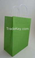 colorful kraft paper bag-green