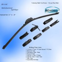 BY-118C Mult-functional Wiper blade with 8 adaptors